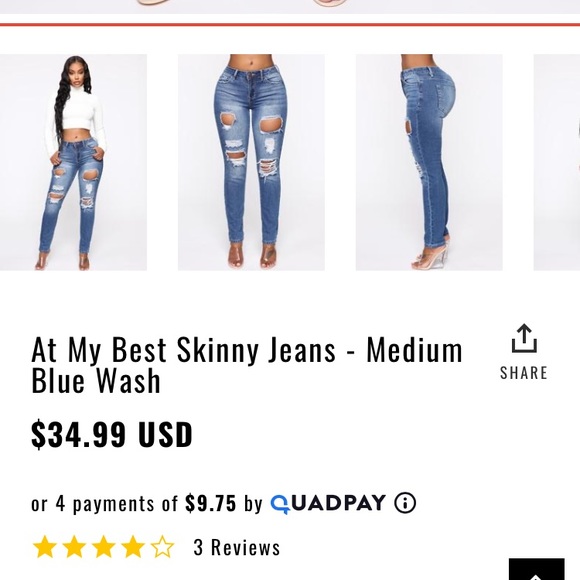 Three jeans from Fashion Nova - Picture 7 of 7
